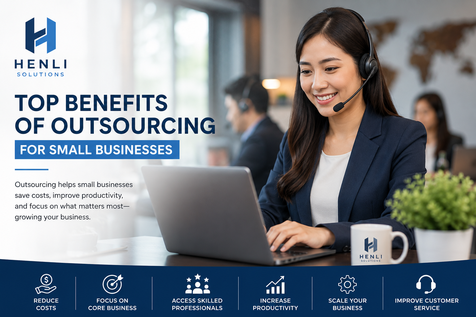 Top Benefits of Outsourcing for Small Businesses