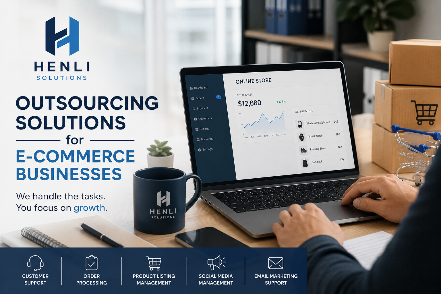 Outsourcing Solutions for E-commerce Businesses