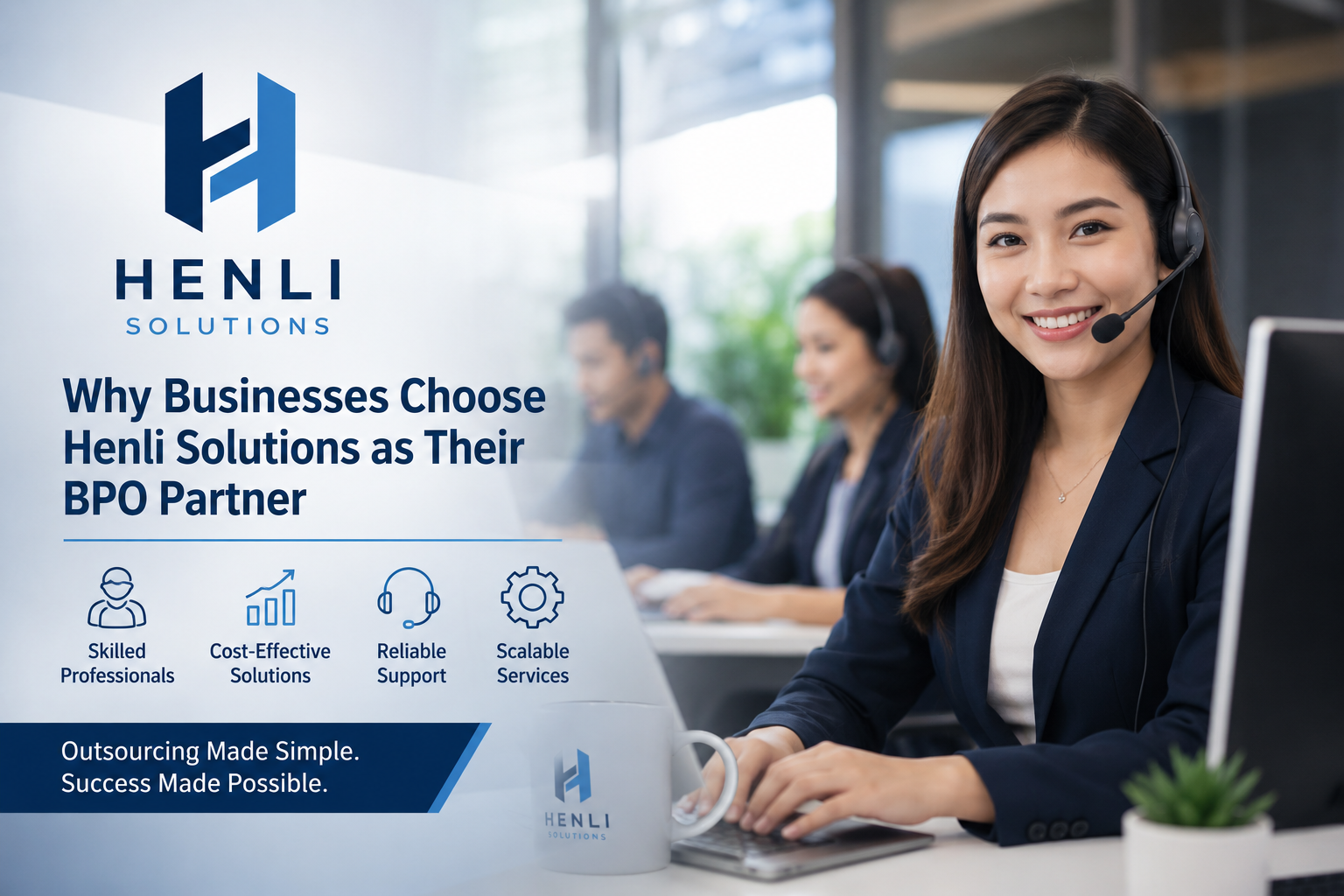 Why Businesses Choose Henli Solutions as Their BPO Partner