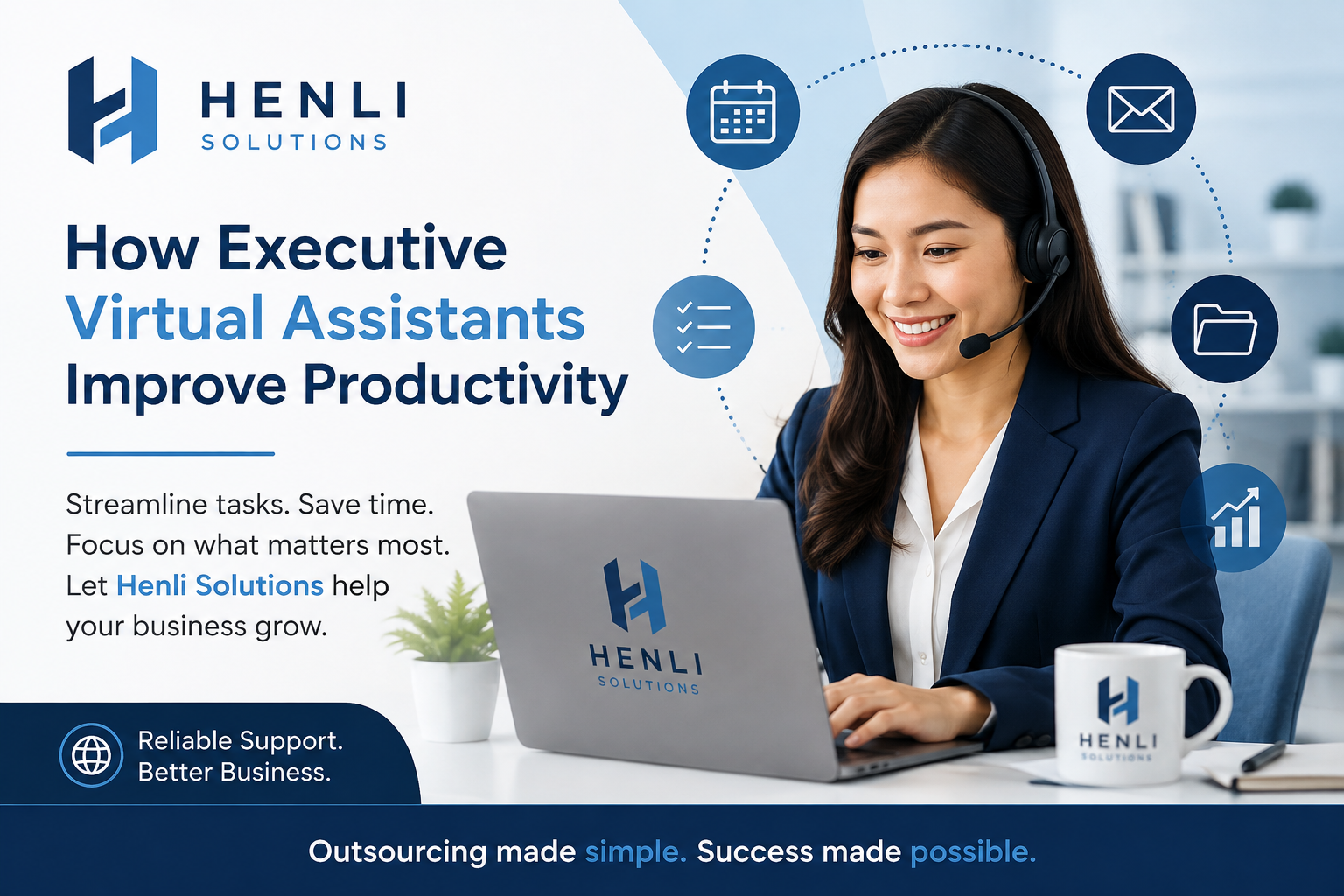 How Executive Virtual Assistants Improve Productivity