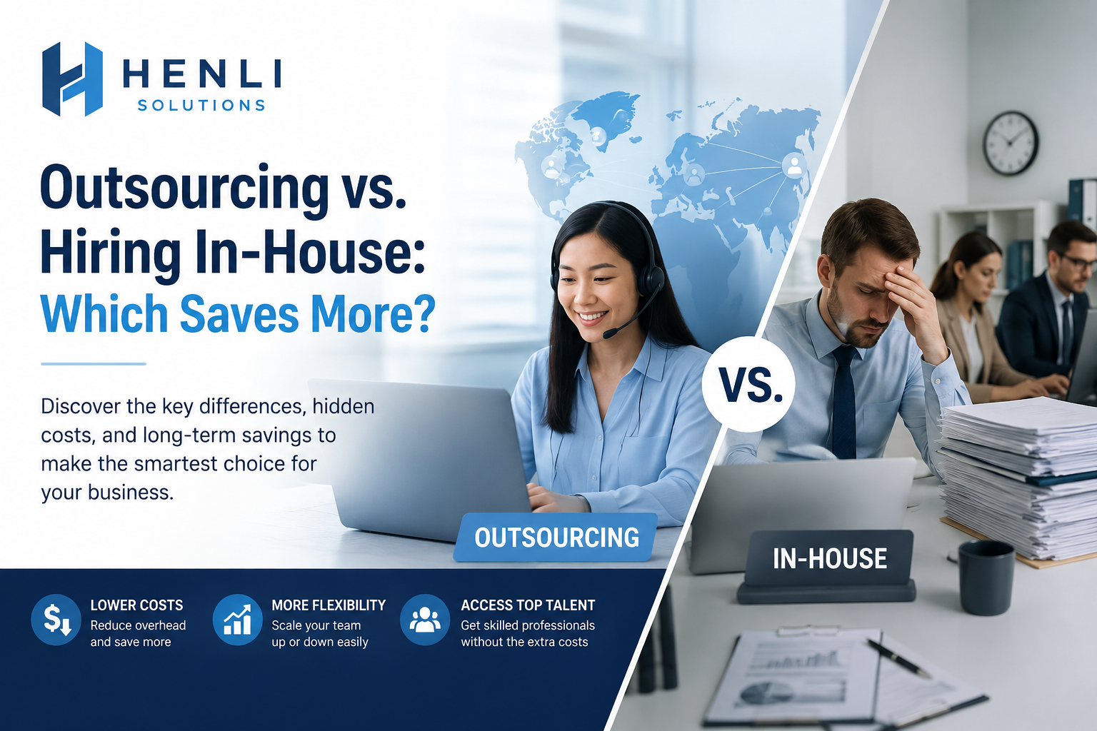 Outsourcing vs. Hiring In-House: Which Saves More?