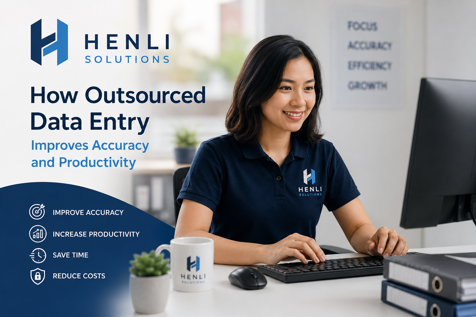 How Outsourced Data Entry Improves Accuracy and Productivity