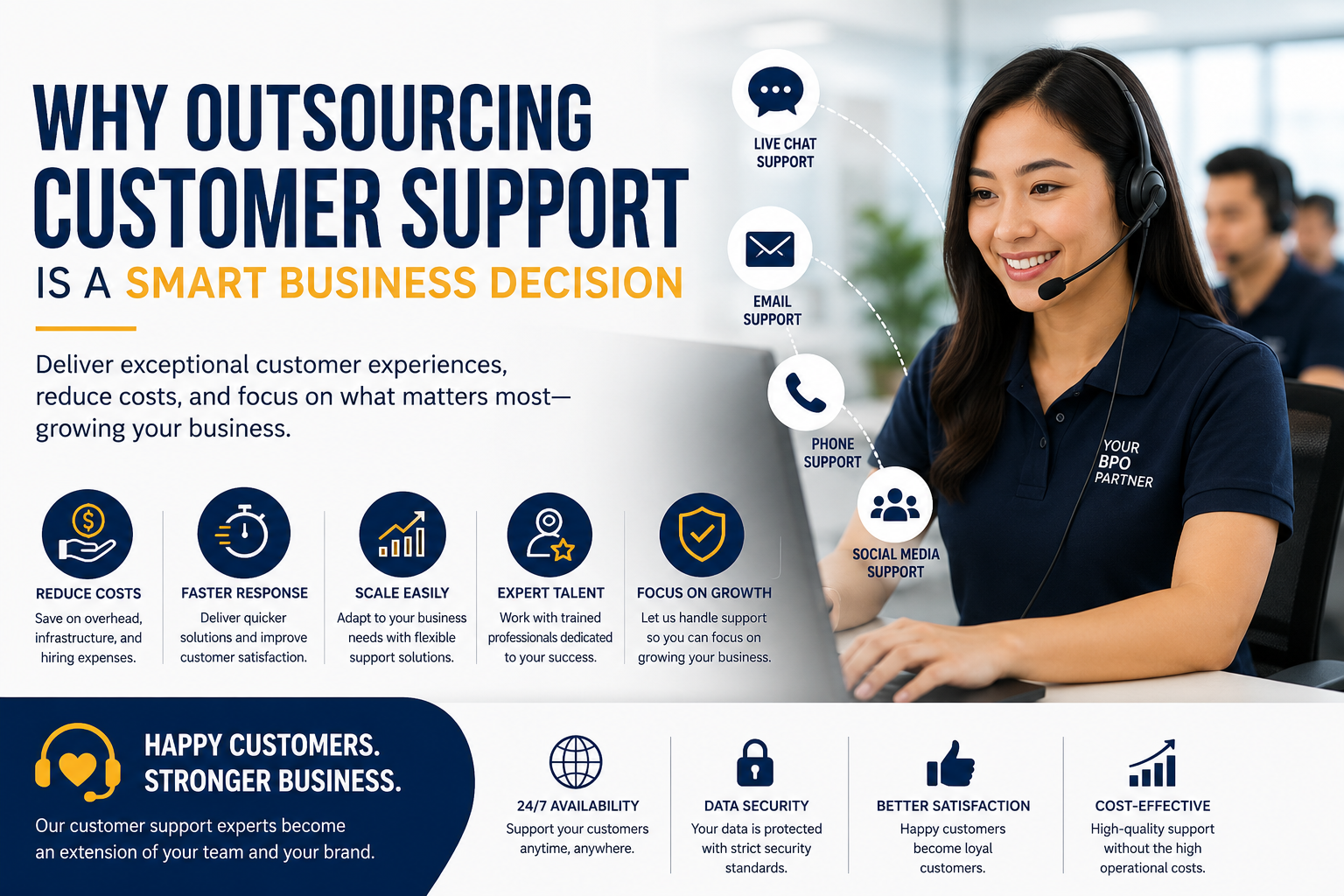 Why Outsourcing Customer Support Is a Smart Business Decision