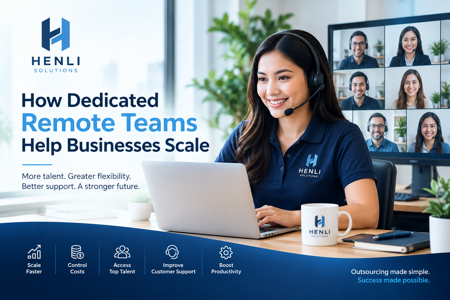 How Dedicated Remote Teams Help Businesses Scale