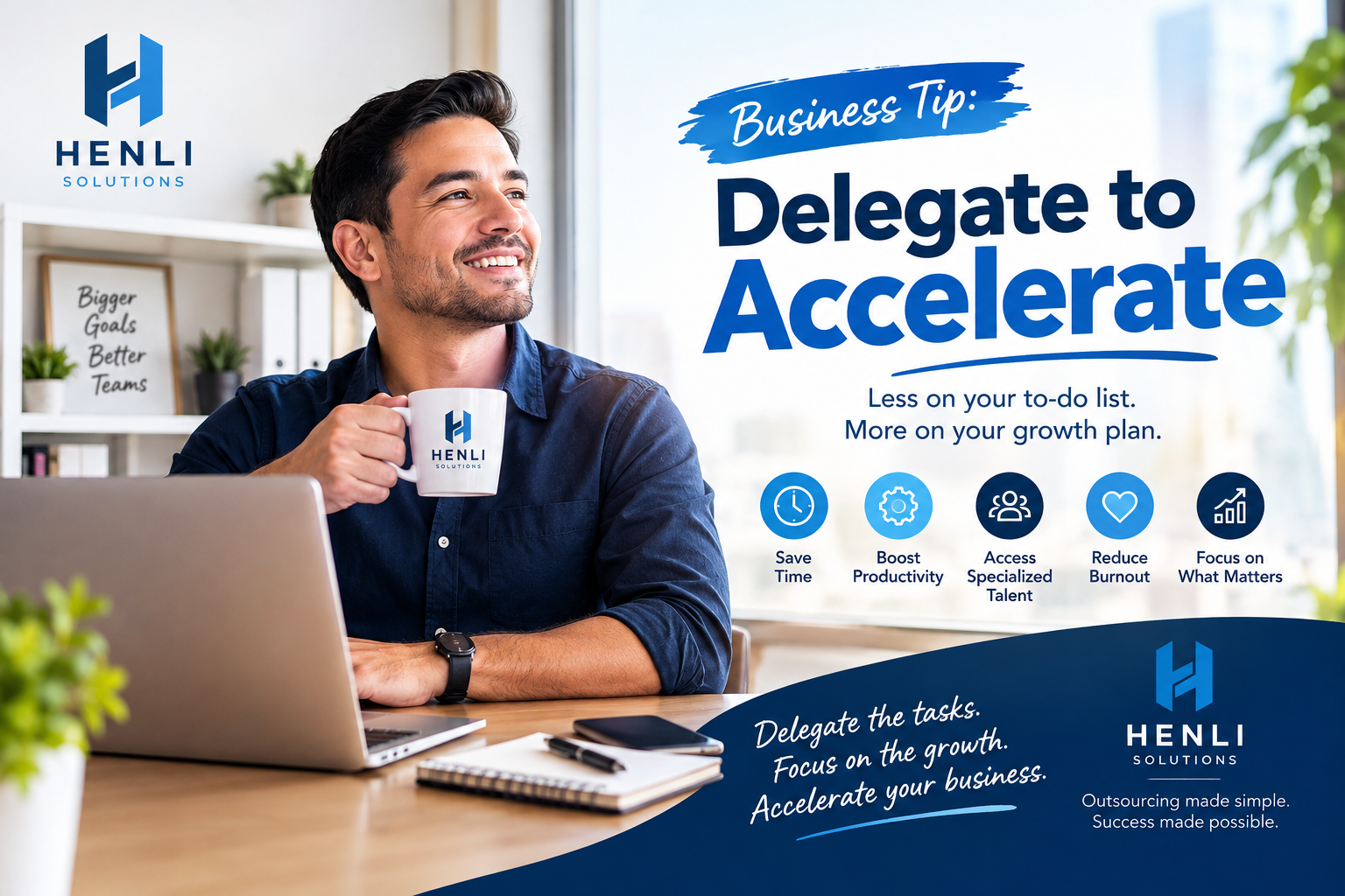 Business Tip: Delegate to Accelerate